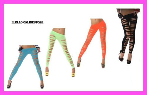 Go Go Style Leggings Treggings Schlitze vorne